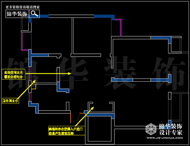 奧體新城海棠園B3戶(hù)型 戶(hù)型